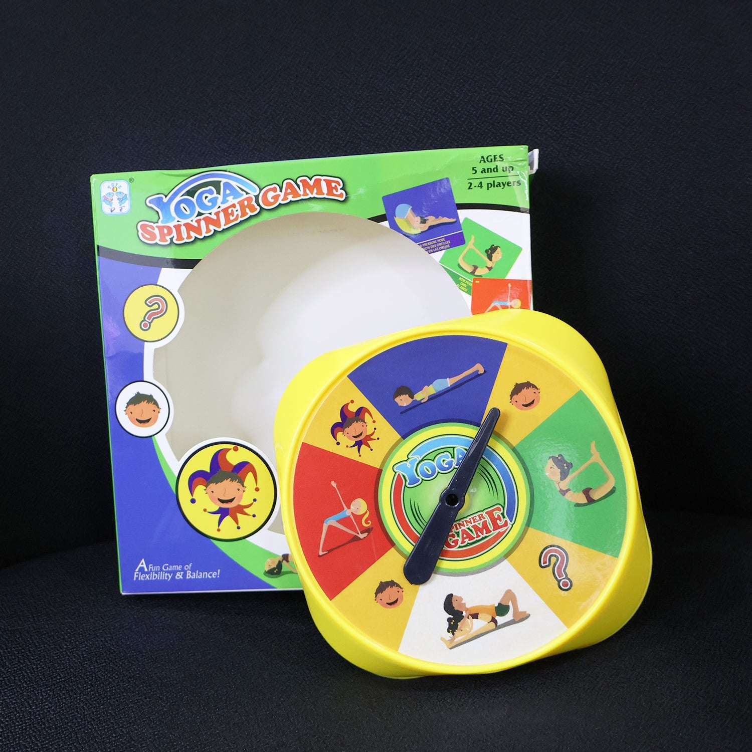 Yoga Spinner Game for Kids and Adults Set Yoga Spinner Game for Kids and Adults Set